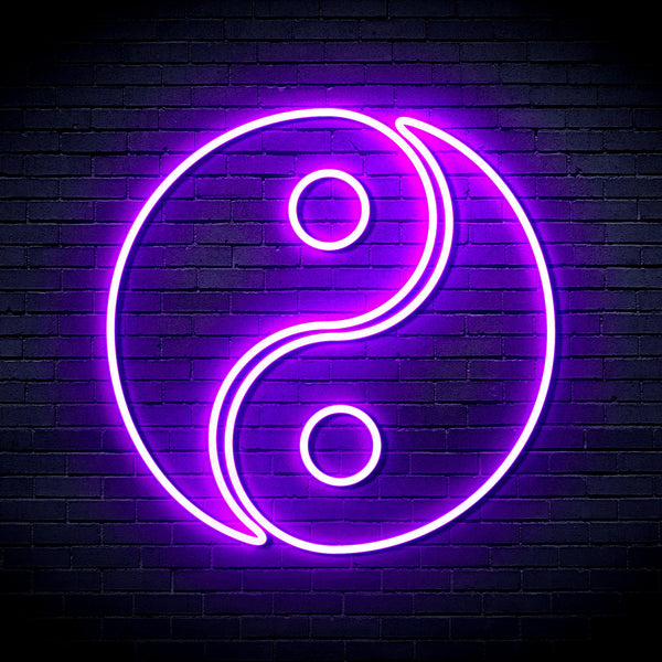advpro-tai-chi-symbol-ultra-bright-led-neon-sign-fnu0066 - Purple