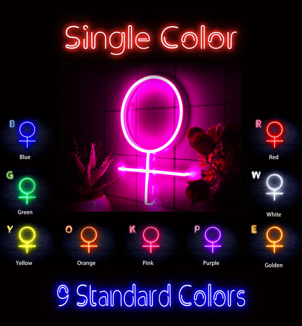 advpro-female-symbol-ultra-bright-led-neon-sign-fnu0069 - Classic