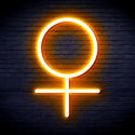 advpro-female-symbol-ultra-bright-led-neon-sign-fnu0069 - Golden Yellow