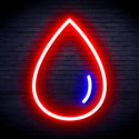 advpro-water-droplet-ultra-bright-led-neon-sign-fnu0070 - Blue & Red