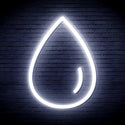 advpro-water-droplet-ultra-bright-led-neon-sign-fnu0070 - White