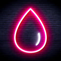 advpro-water-droplet-ultra-bright-led-neon-sign-fnu0070 - White & Pink