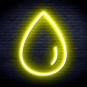 advpro-water-droplet-ultra-bright-led-neon-sign-fnu0070 - Yellow