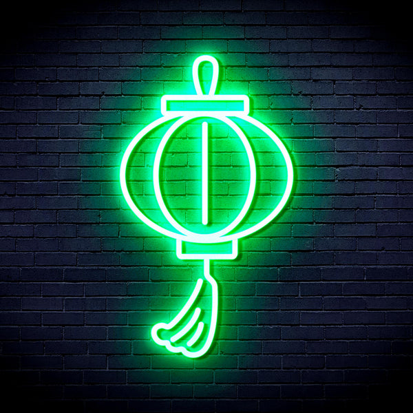 advpro-lantern-ultra-bright-led-neon-sign-fnu0072 - Green