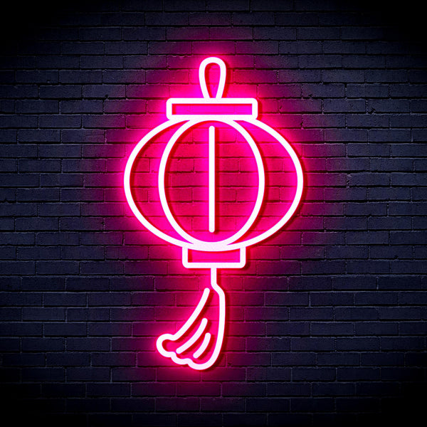 advpro-lantern-ultra-bright-led-neon-sign-fnu0072 - Pink