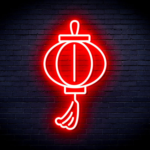 advpro-lantern-ultra-bright-led-neon-sign-fnu0072 - Red