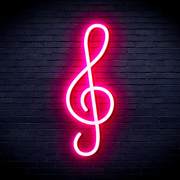 advpro-musical-note-ultra-bright-led-neon-sign-fnu0073 - Pink