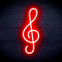 advpro-musical-note-ultra-bright-led-neon-sign-fnu0073 - Red