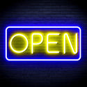advpro-open-sign-ultra-bright-led-neon-sign-fnu0077 - Blue & Yellow