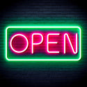 advpro-open-sign-ultra-bright-led-neon-sign-fnu0077 - Green & Pink