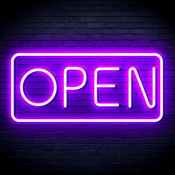 advpro-open-sign-ultra-bright-led-neon-sign-fnu0077 - Purple