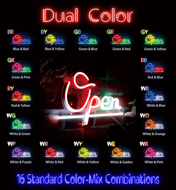 advpro-open-sign-ultra-bright-led-neon-sign-fnu0078 - Dual-Color
