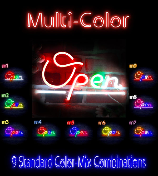 advpro-open-sign-ultra-bright-led-neon-sign-fnu0078 - Multi-Color