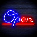 advpro-open-sign-ultra-bright-led-neon-sign-fnu0078 - Red & Blue