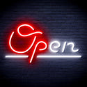 advpro-open-sign-ultra-bright-led-neon-sign-fnu0078 - White & Red