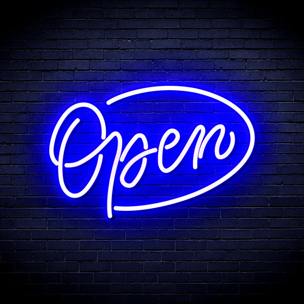 advpro-open-sign-ultra-bright-led-neon-sign-fnu0079 - Blue