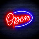 advpro-open-sign-ultra-bright-led-neon-sign-fnu0079 - Blue & Red