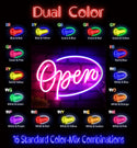advpro-open-sign-ultra-bright-led-neon-sign-fnu0079 - Dual-Color