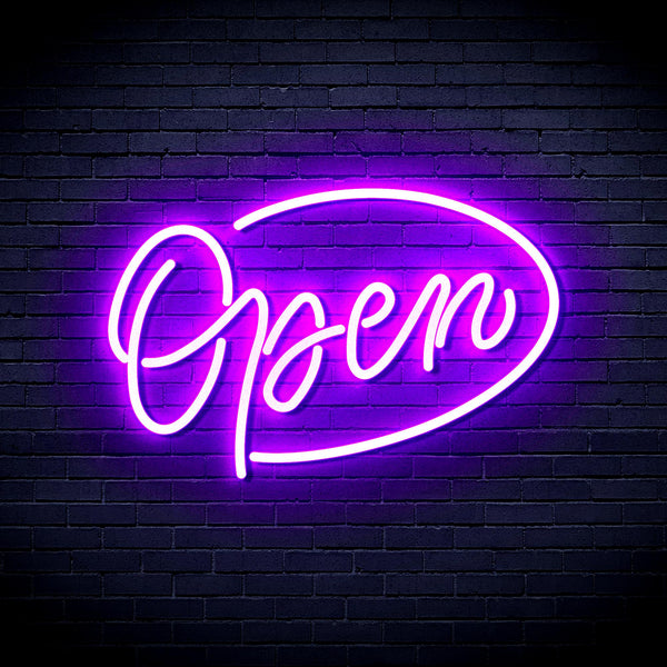 advpro-open-sign-ultra-bright-led-neon-sign-fnu0079 - Purple