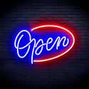 advpro-open-sign-ultra-bright-led-neon-sign-fnu0079 - Red & Blue
