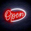 advpro-open-sign-ultra-bright-led-neon-sign-fnu0079 - White & Red