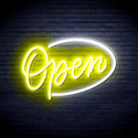 advpro-open-sign-ultra-bright-led-neon-sign-fnu0079 - White & Yellow
