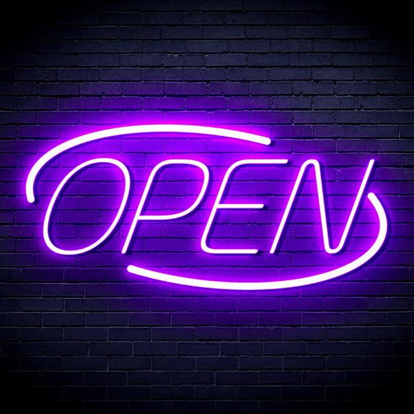 advpro-open-sign-ultra-bright-led-neon-sign-fnu0080 - Purple