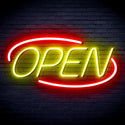advpro-open-sign-ultra-bright-led-neon-sign-fnu0080 - Red & Yellow