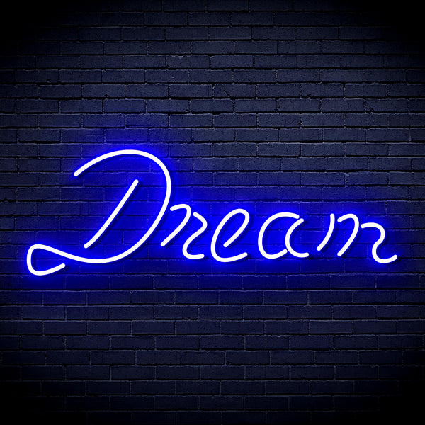 advpro-dream-ultra-bright-led-neon-sign-fnu0087 - Blue