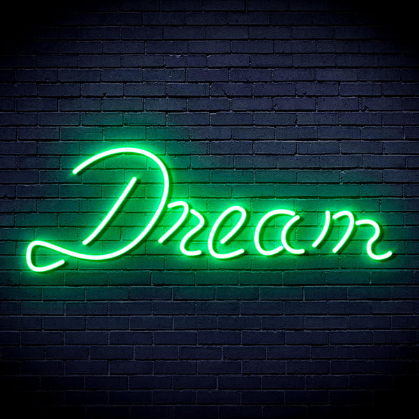 advpro-dream-ultra-bright-led-neon-sign-fnu0087 - Green