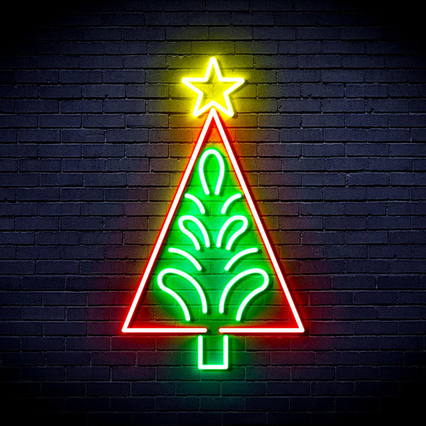 advpro-christmas-tree-ultra-bright-led-neon-sign-fnu0092 - Multi-Color 8