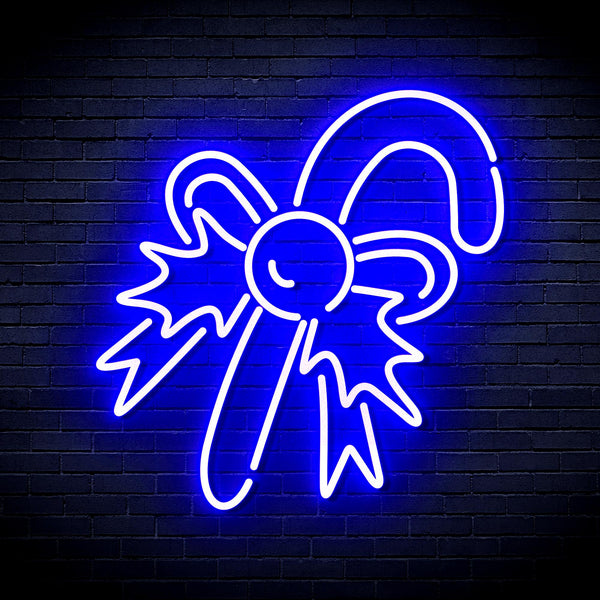 advpro-christmas-candy-ultra-bright-led-neon-sign-fnu0093 - Blue