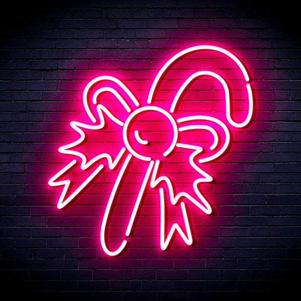 advpro-christmas-candy-ultra-bright-led-neon-sign-fnu0093 - Pink