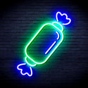 advpro-candy-ultra-bright-led-neon-sign-fnu0097 - Green & Blue