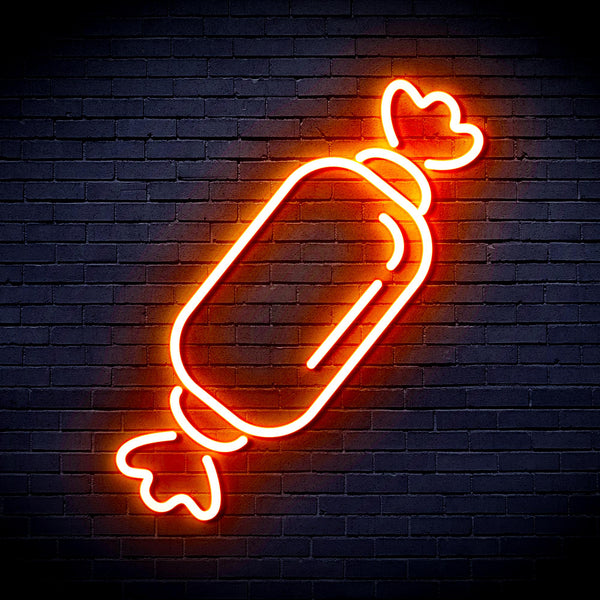 advpro-candy-ultra-bright-led-neon-sign-fnu0097 - Orange