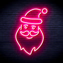 advpro-santa-claus-ultra-bright-led-neon-sign-fnu0098 - Pink