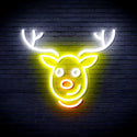 advpro-christmas-deer-face-ultra-bright-led-neon-sign-fnu0100 - Multi-Color 1