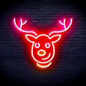 advpro-christmas-deer-face-ultra-bright-led-neon-sign-fnu0100 - Multi-Color 2