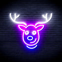 advpro-christmas-deer-face-ultra-bright-led-neon-sign-fnu0100 - Multi-Color 3