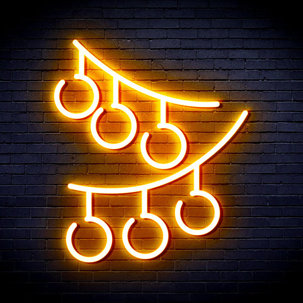 advpro-christmas-ornaments-ultra-bright-led-neon-sign-fnu0101 - Golden Yellow