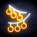 advpro-christmas-ornaments-ultra-bright-led-neon-sign-fnu0101 - White & Golden Yellow