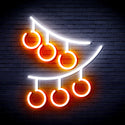advpro-christmas-ornaments-ultra-bright-led-neon-sign-fnu0101 - White & Orange
