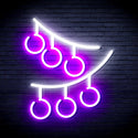 advpro-christmas-ornaments-ultra-bright-led-neon-sign-fnu0101 - White & Purple