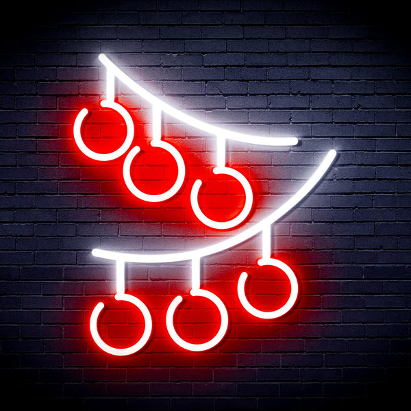 advpro-christmas-ornaments-ultra-bright-led-neon-sign-fnu0101 - White & Red