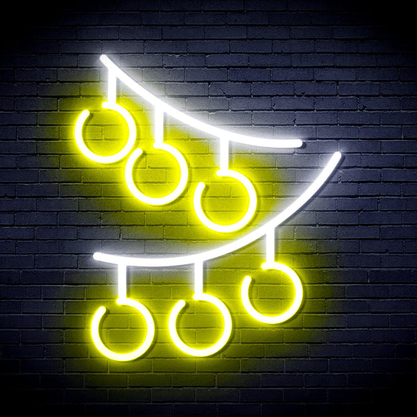 advpro-christmas-ornaments-ultra-bright-led-neon-sign-fnu0101 - White & Yellow