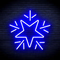 advpro-flashing-star-ultra-bright-led-neon-sign-fnu0106 - Blue