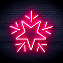advpro-flashing-star-ultra-bright-led-neon-sign-fnu0106 - Pink