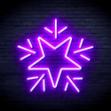 advpro-flashing-star-ultra-bright-led-neon-sign-fnu0106 - Purple
