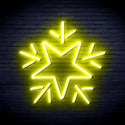 advpro-flashing-star-ultra-bright-led-neon-sign-fnu0106 - Yellow