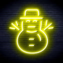 advpro-snowman-ultra-bright-led-neon-sign-fnu0107 - Yellow